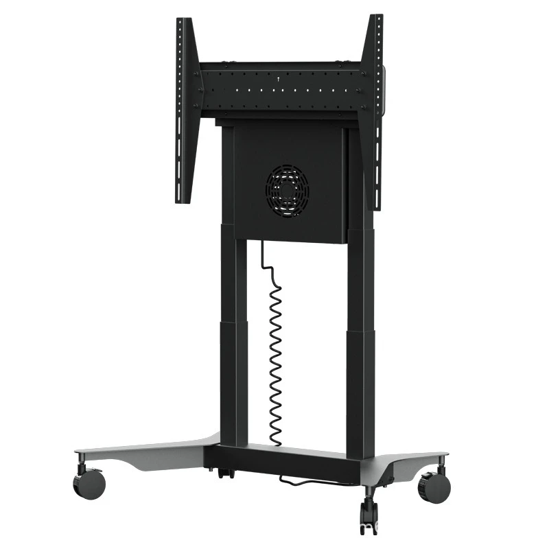 

Intelligent dual-control electric lift TV bracket 0-90 ° screen can be flipped mobile TV cart