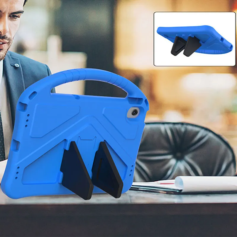 For IPad10 10.9 Tablet Case IPad10.2EVA Children's Portable Fall Stand Tablet Case