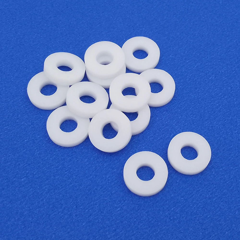 10 szt. Plastikowa podkładka dystansowa PTFE 3.0/3.18/4.0/5.0/6.35mm 1/4 \