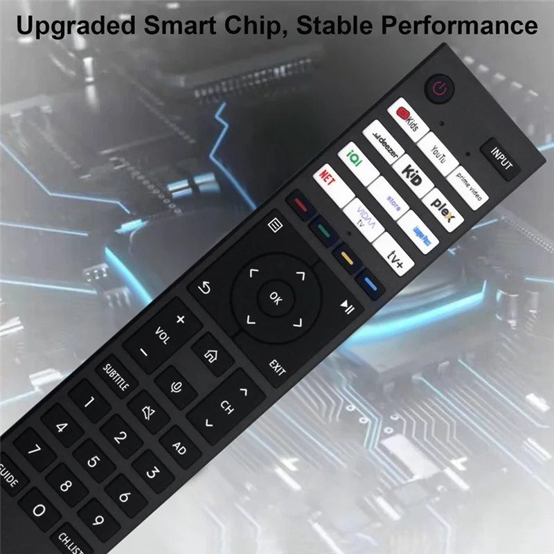 Ganti Remote Control CT-95047 untuk Remote Control TV LED Android Pintar Toshiba 4K