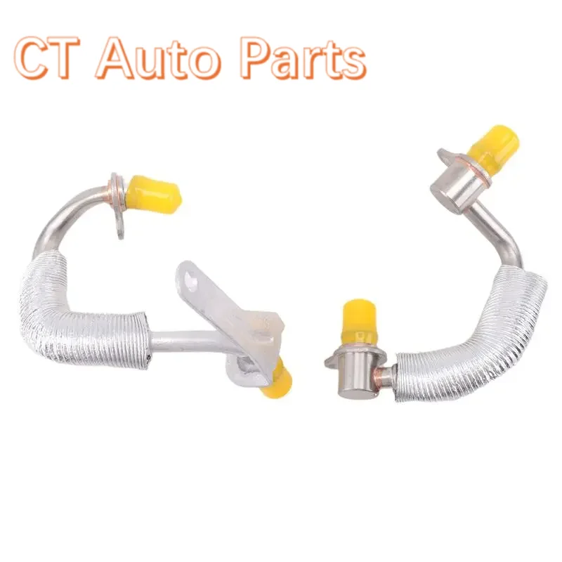 1 Pair 11538853292 11538853293 Brand New Turbocharger Coolant Lines Coolant Hose Pipe for BMW X3 X4 X5 N20 N26 F25