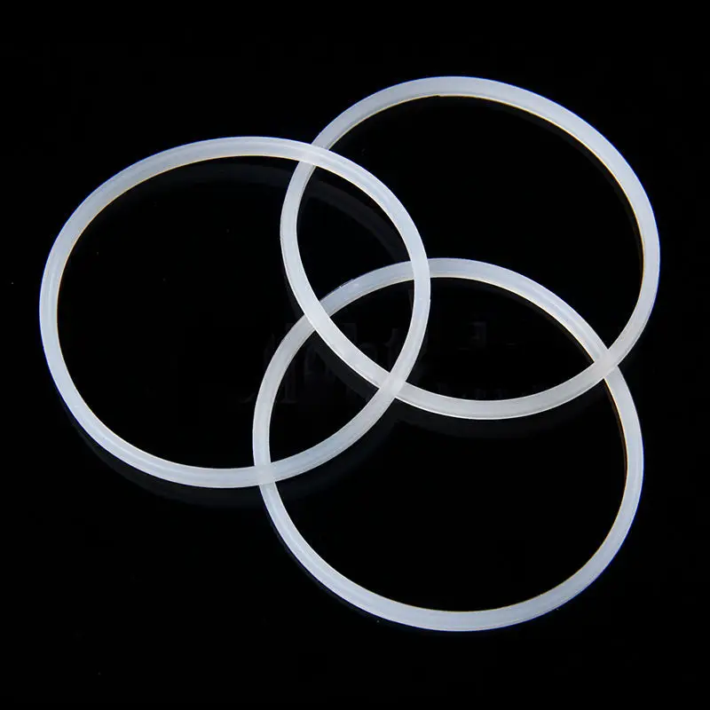 New Replacement Gaskets Rubber Seal Ring for Magic Blender Flat/Cross 4 Pack