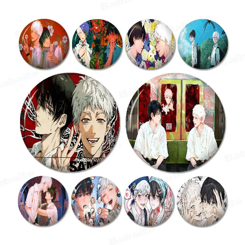 The S-summer H-Hikaru Died Tinplate Soft Button Pin Brooch Metal Badge Custom Jewelry Accessories Hat Bag Lapel