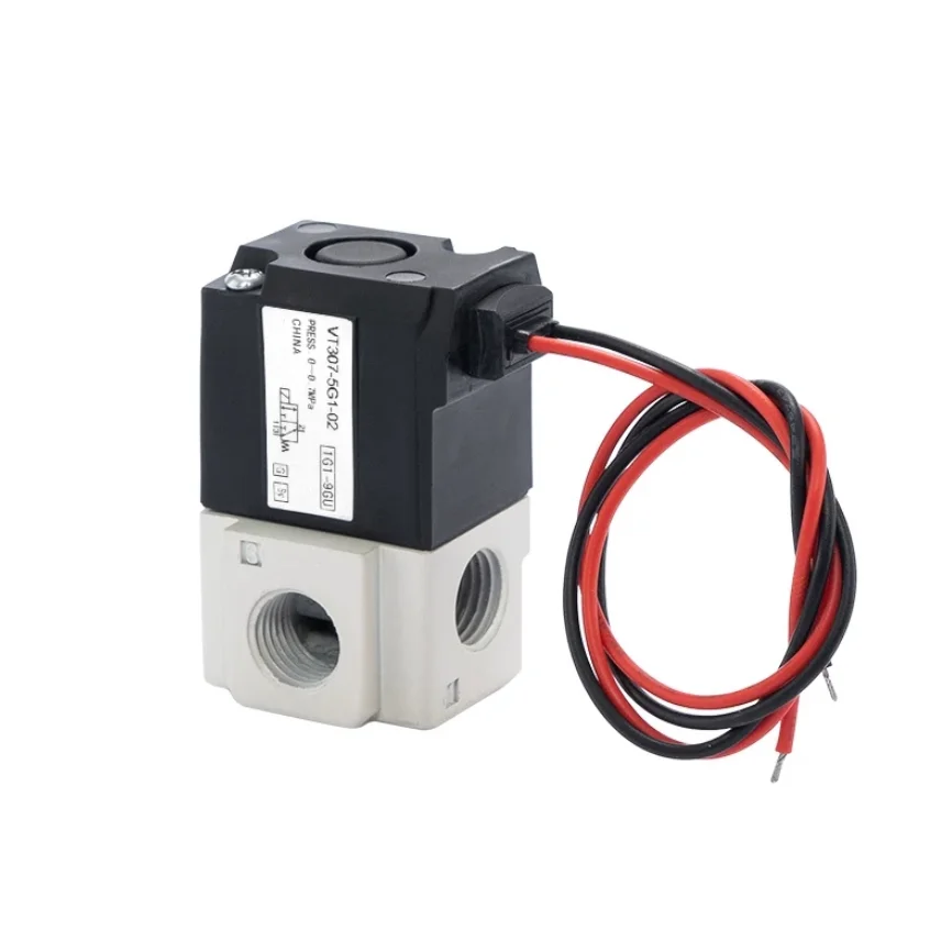 VT307 VT307V Pneumatic 3/2 Way High Frequency Vacuum Solenoid Valve Direct Acting VT307-5G1-01 VT307V-4G1-02