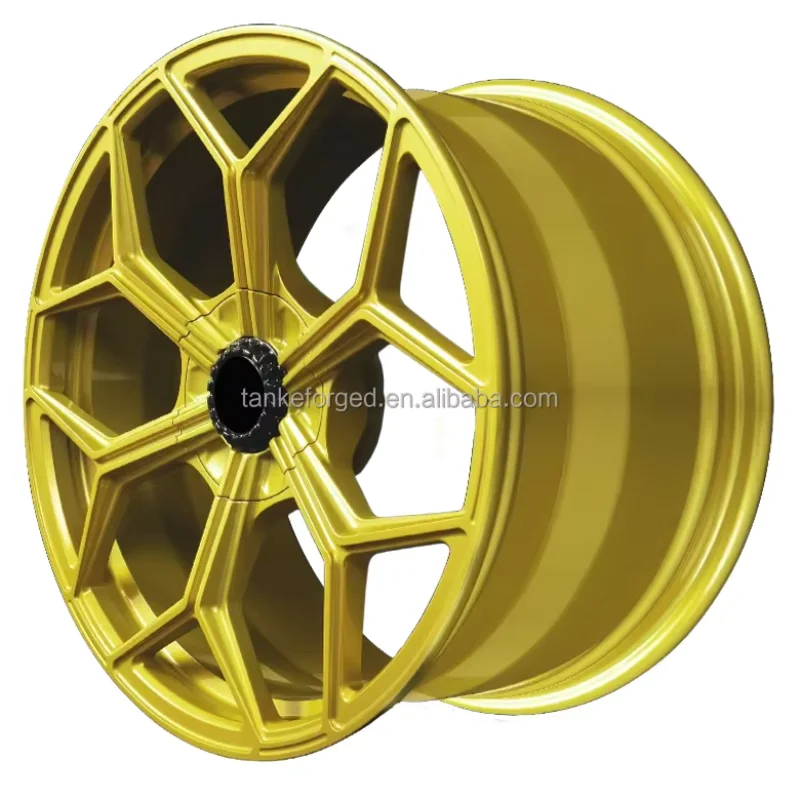 aluminum t6061 forged car alloy wheel rims 5X120 5X120 pcd 20 21 22 inch 23 golden passenger car wheels for Lamborghini LP700