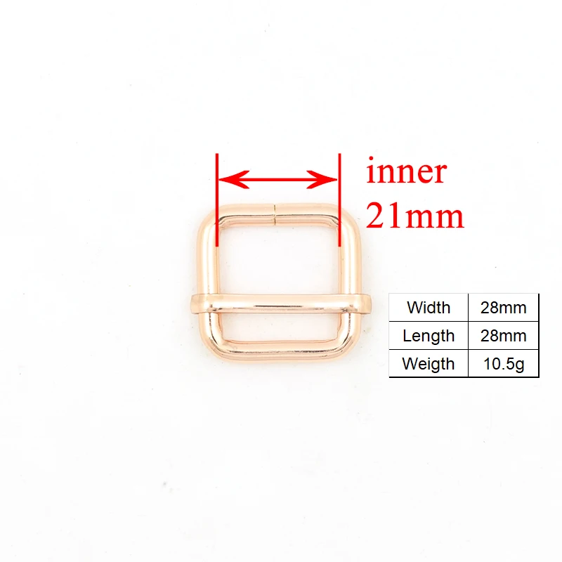 1pc 15mm Metal Non-Welded plating Roller Pin Adjuster 20mm Buckles For 30mm Backpacks Straps 25mm Cat Dog Collar DIY accessory