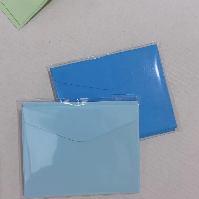 10 قطعة مغلفات صغيرة بلون الحلوى لتقوم بها بنفسك ورق الحرف سكرابوكينغ لوازم المفضلة حاملي بطاقات الهدايا للحروف صور القرطاسية