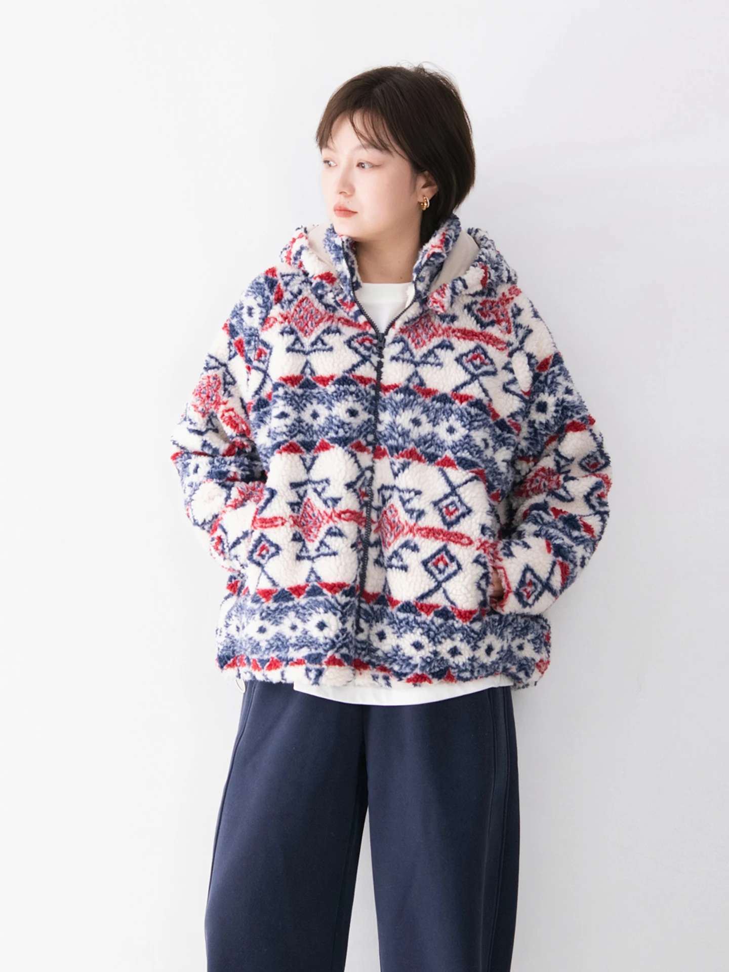 

Съемная куртка из искусственного меха под овчину с капюшоном, зимняя, новая, простая, свободного кроя, с длинными рукавами, на молнии, женская