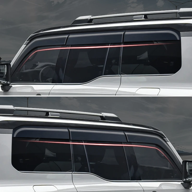 Side window deflector,rain guard visor For Lexus GX550 GX550h 2024 Upgrade Exterior Decoration Accessories Awnings & Shelters