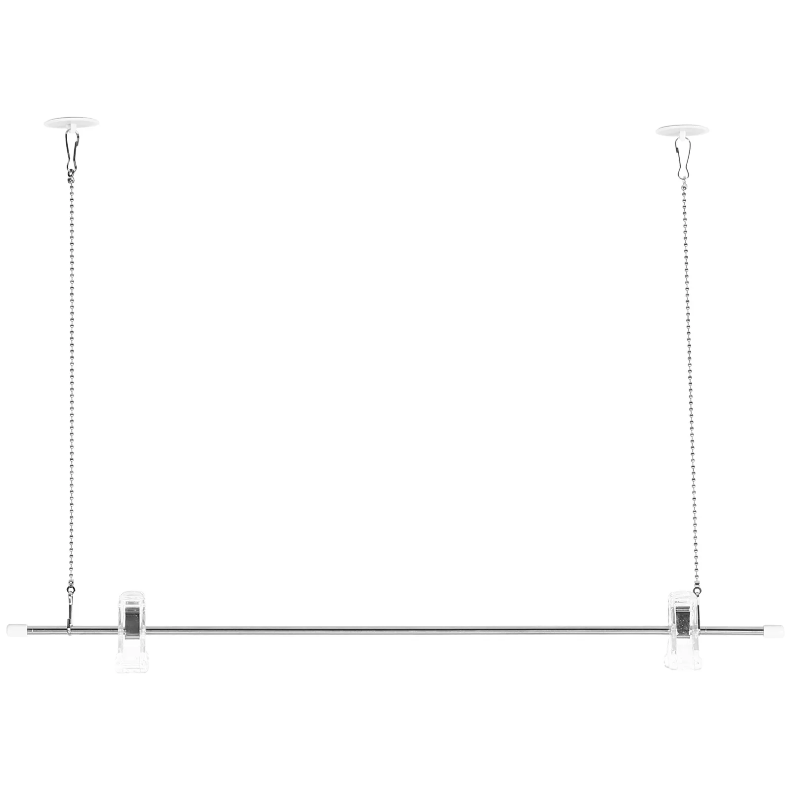 

Poster Hanging Pole Frame Lightweight Plastic Metal Dowel Hanger For Posters Photos Prints Artwork Wall Decor Display