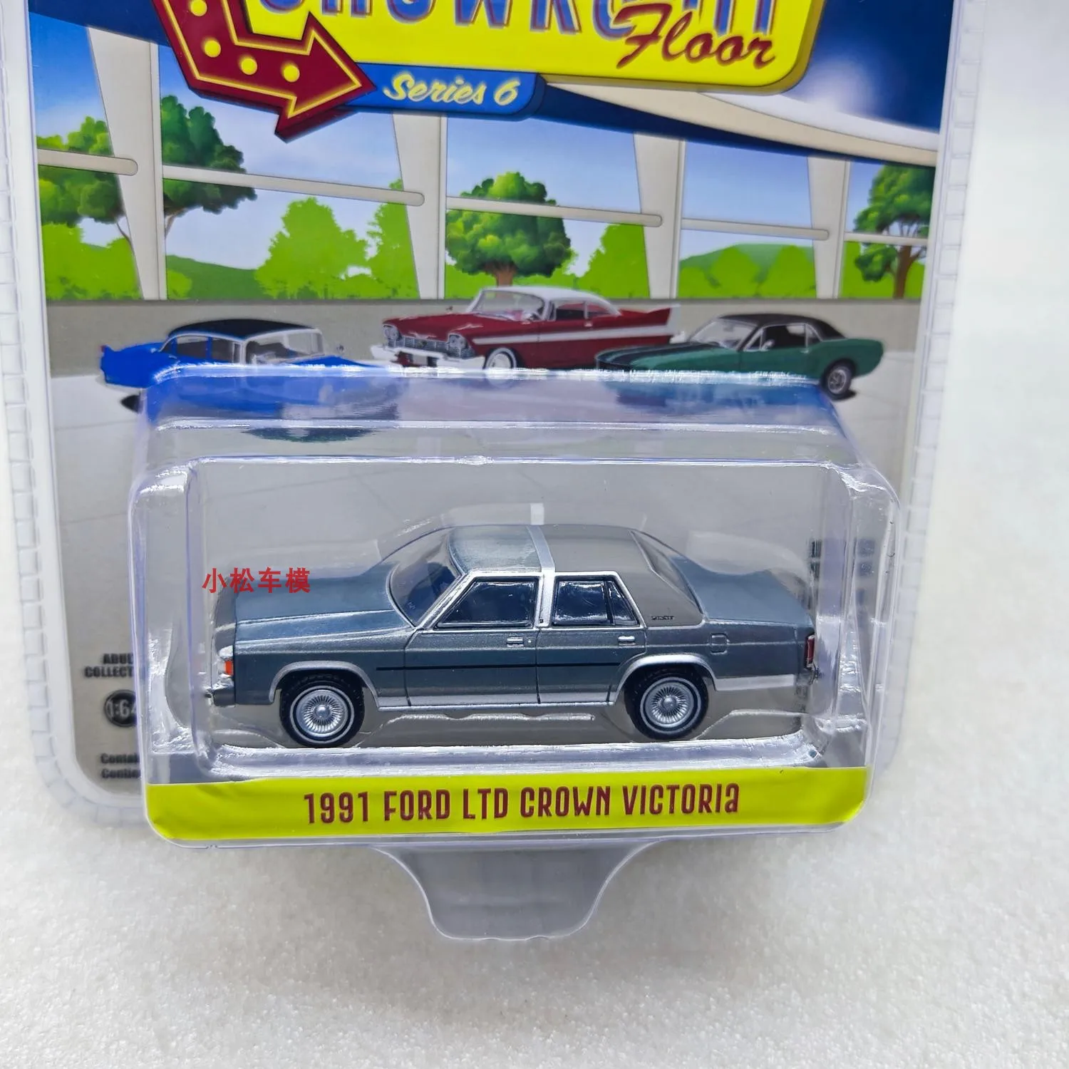 GREENLIGHT 1:64 1991 FORD LTD CROWN VICTORIA Collection نموذج سيارة مصنوع من خليط معدني مصبوب هدية تزيين