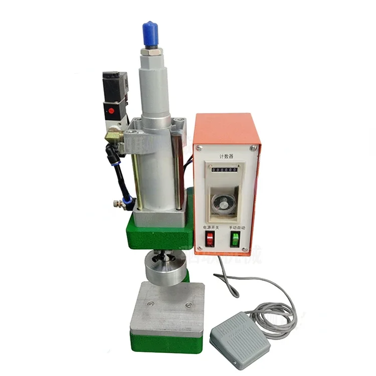 Manual lab powder pressing machine for eye shadow cosmetic powder for hydraulic