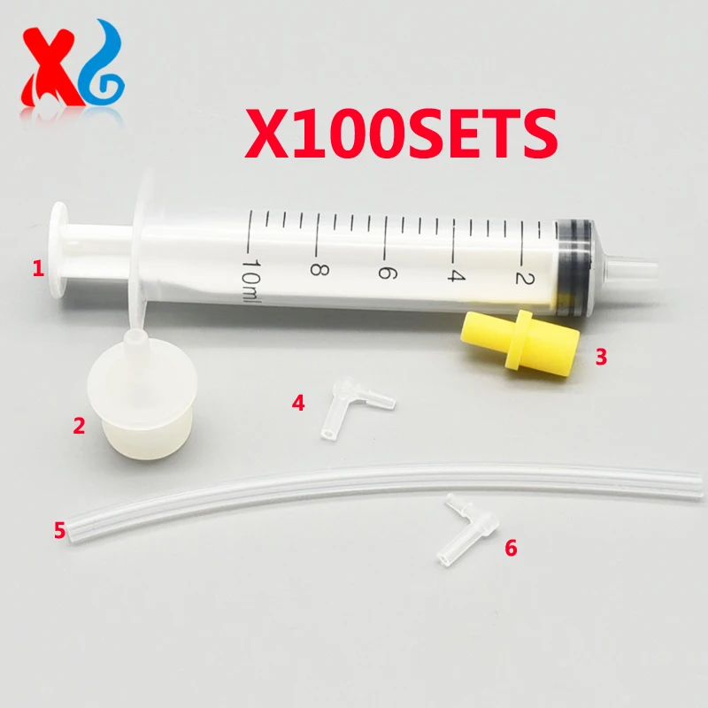 100X Printhead Maintenance Repair Cleaning Liquid Kits Pigment Sublimation Dye Ink Print Head Clean Tool Sets for Epson Canon HP