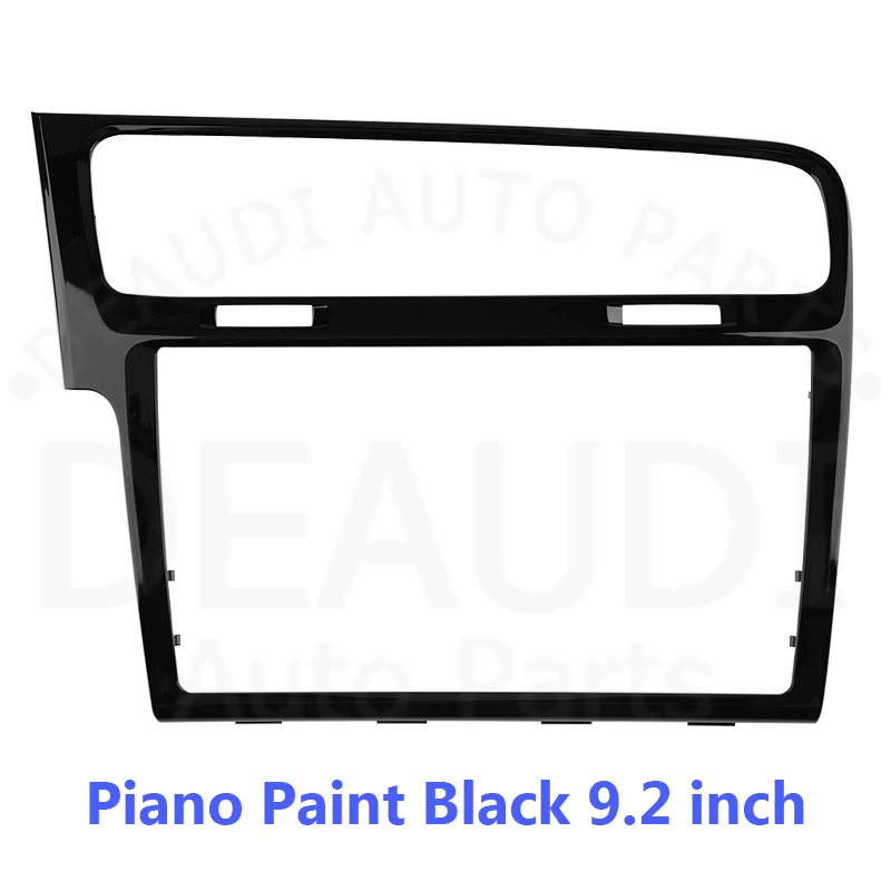 OEM 8 inch/9.2 inch Piano Black MIB Radio Frame Panel Plates Decorative Frame For VW Golf 7 MK7 Golf 7.5 MK7.5 MIB Screen Bezel