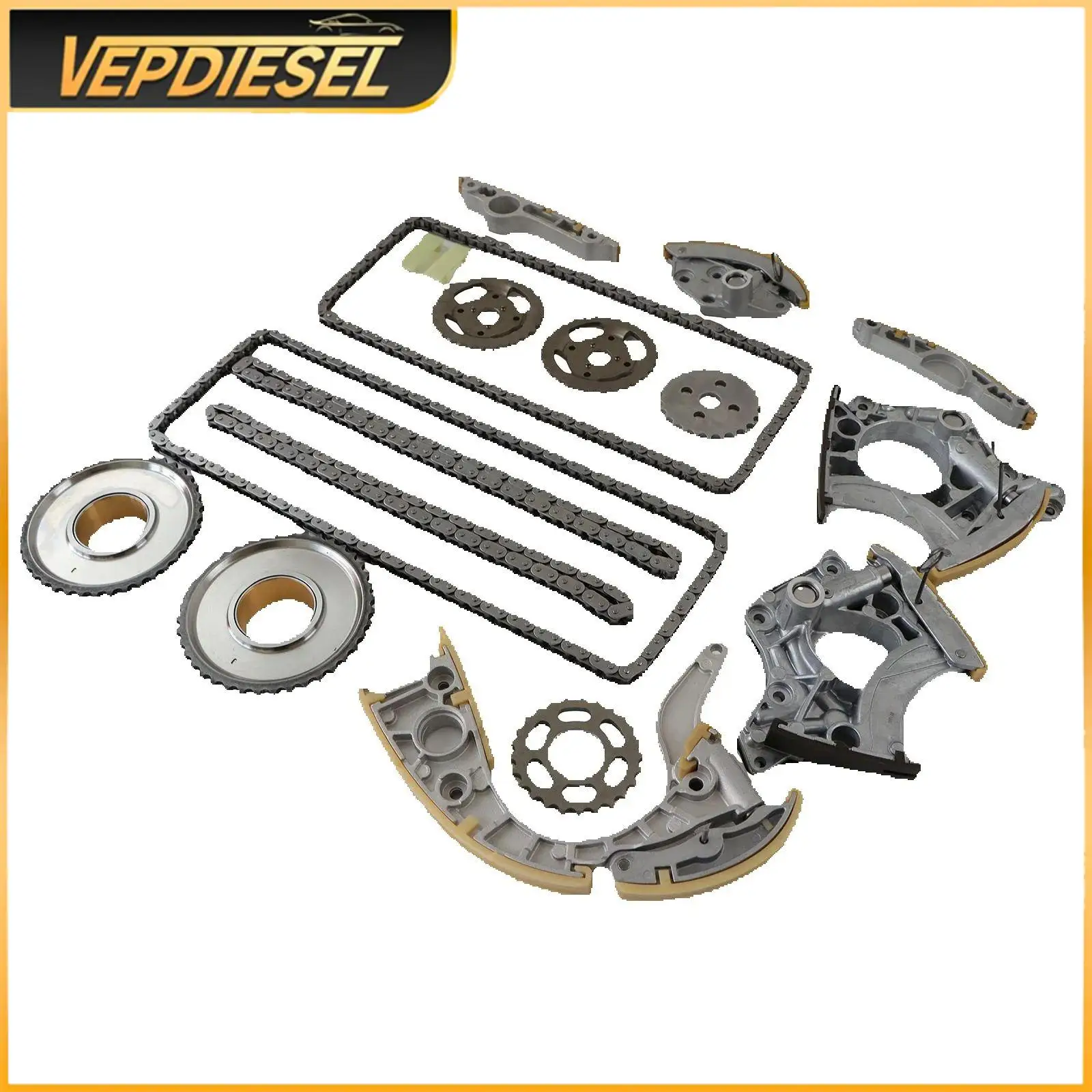 

079109218R 079109217R 06E109465AP Комплект натяжителя цепи ГРМ для Touareg S5 A8 S8 Q7 4.2L 5.2L 2006-2015