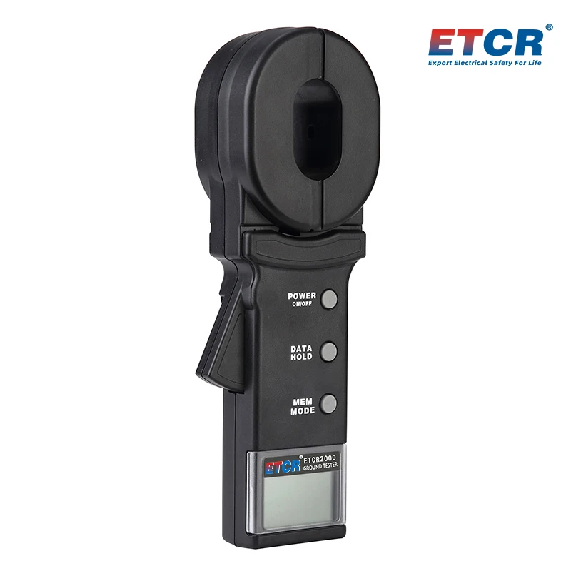 ETCR2000 Automatic Shifting Clamp Earth Resistance Tester With Alarm Function