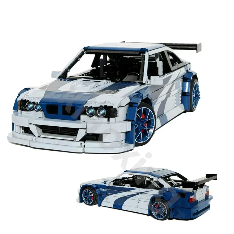 2023 New MOC-142015 New Sports Car 1:8 Building Block Model 5178 Parts Electric Remote Control Machinery Adult Kids Toy Gift