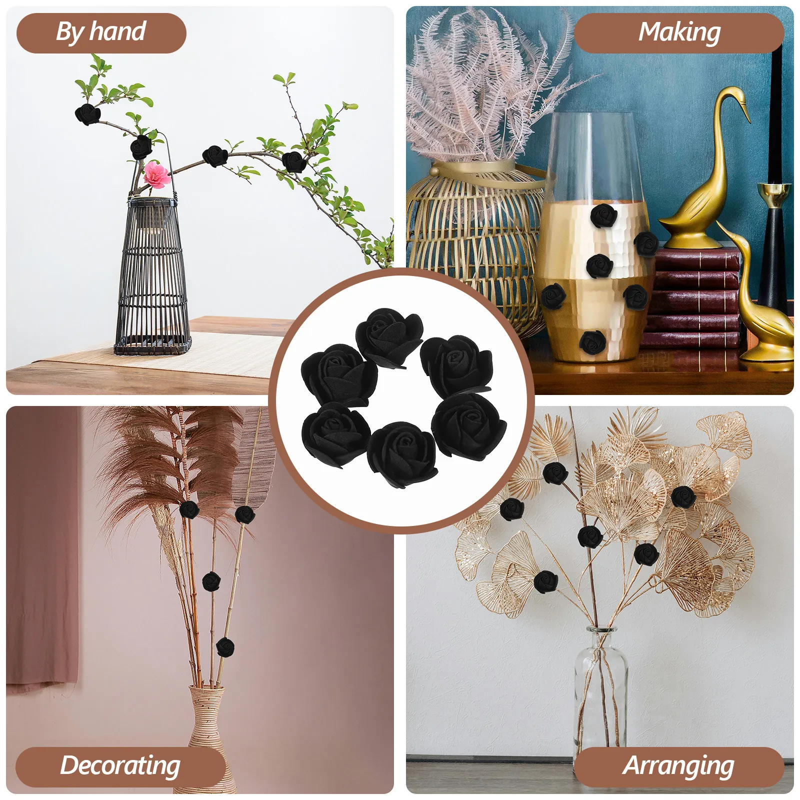 100Pcs 3.5Cm Foam R…