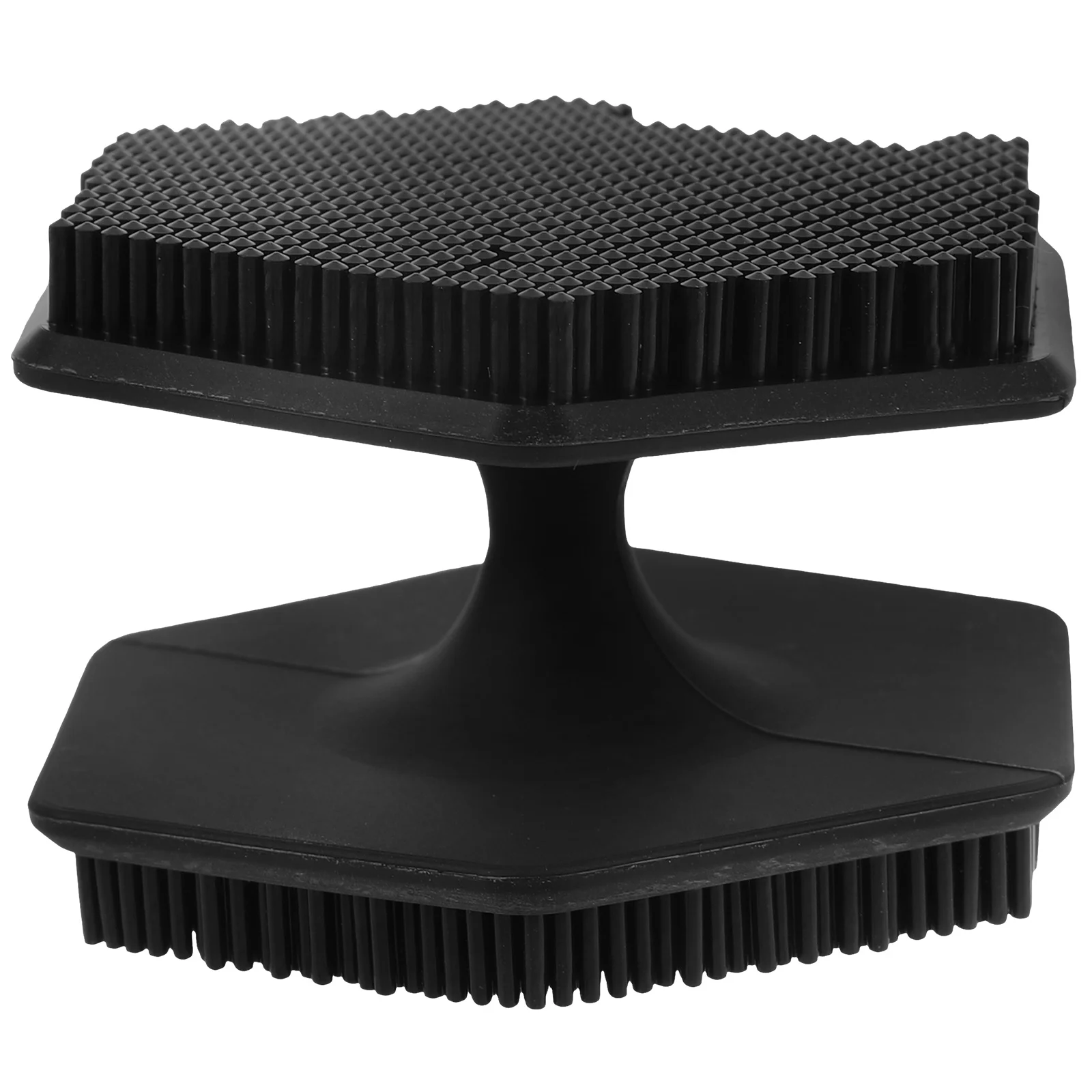 Silicone Facial Cleansing Brushes Face Washer Brush Soft Bristles Exfoliating Scrubber Blackhead Removal Double Sided Design