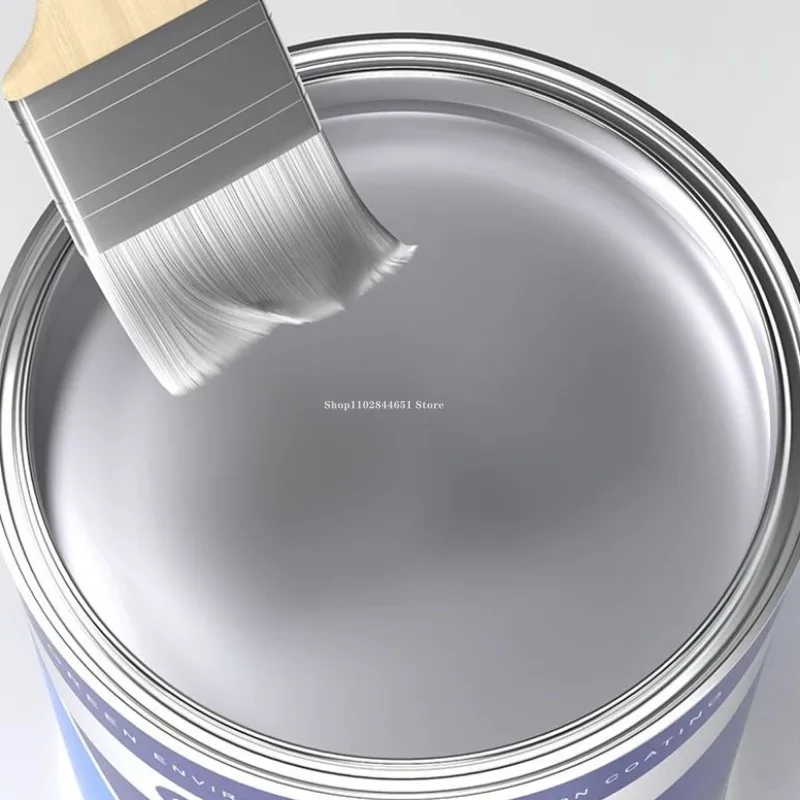 60ml Silver Powder Paint Quick Drying Anti-rust Water-based Silver Paste Paint Metal Railings/iron Doors/handicrafts Renovate