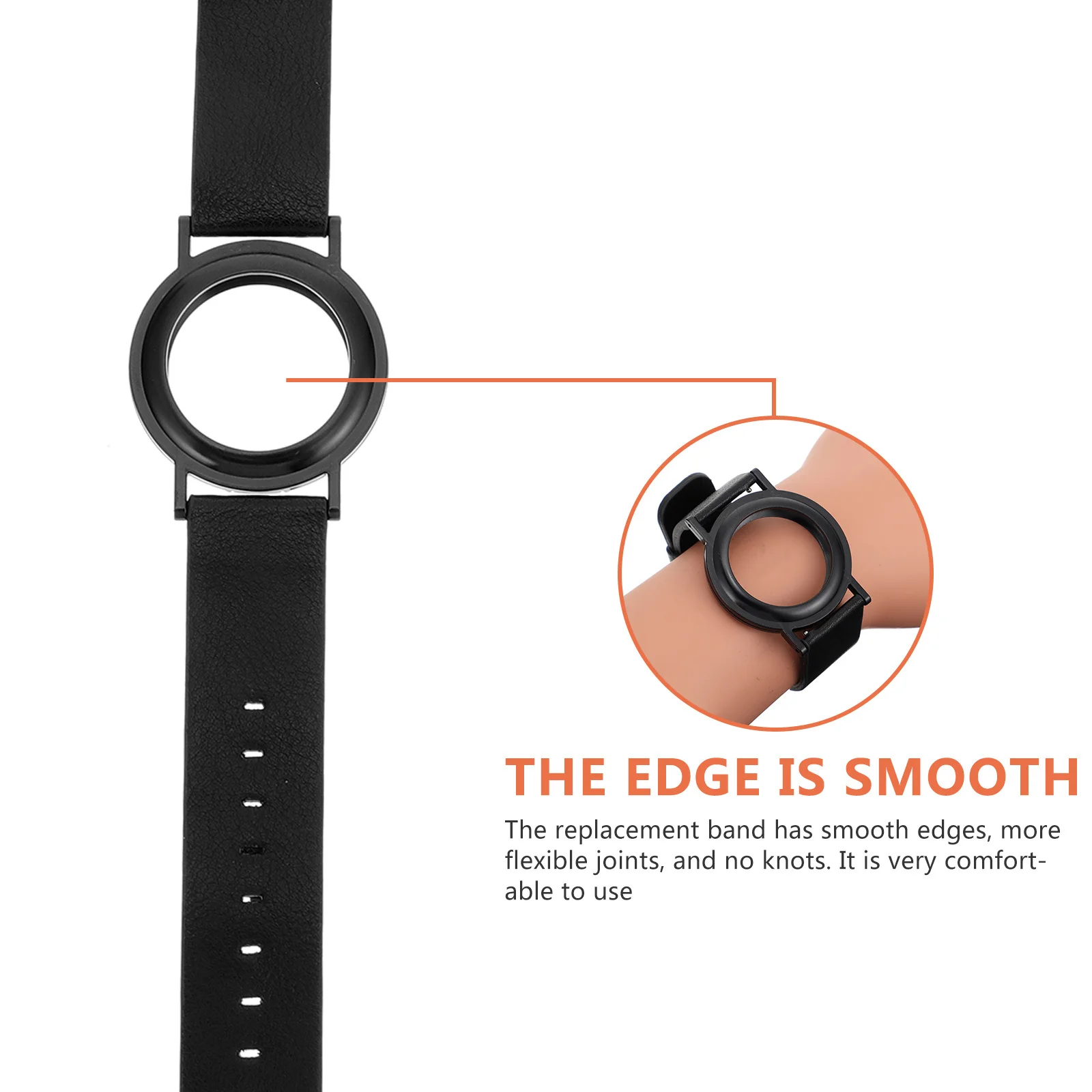 

Wristband Adjustable Premium Protective Case Compatible Tracking Watch Band Comfortable for Elders