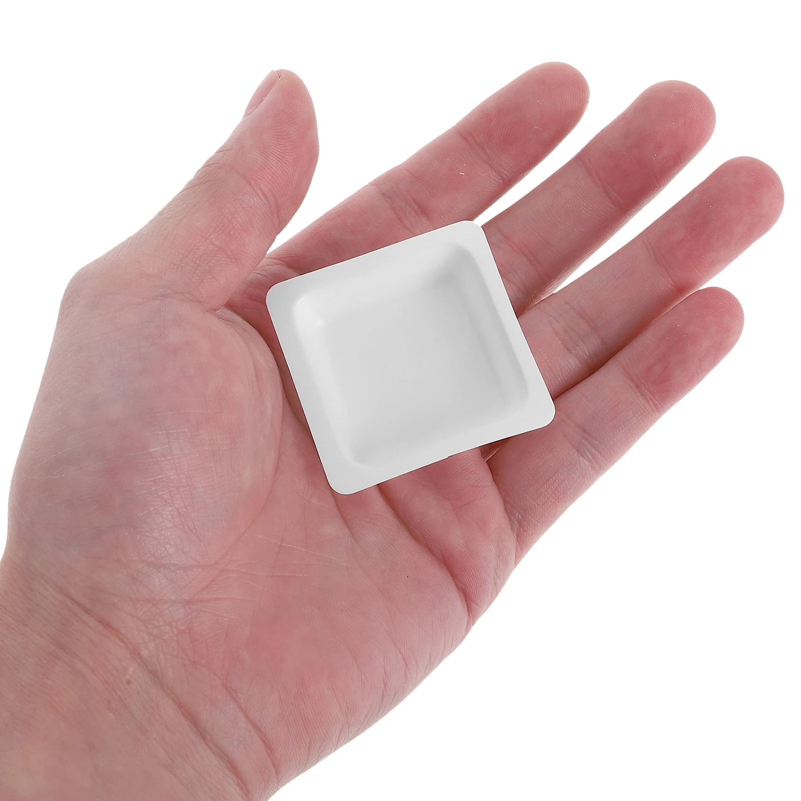 

100 Pcs Weighing Dishes Plastic Precision Weigh Boats Laboratory Measuring Trays Powder Liquid Sample Storage Reusable
