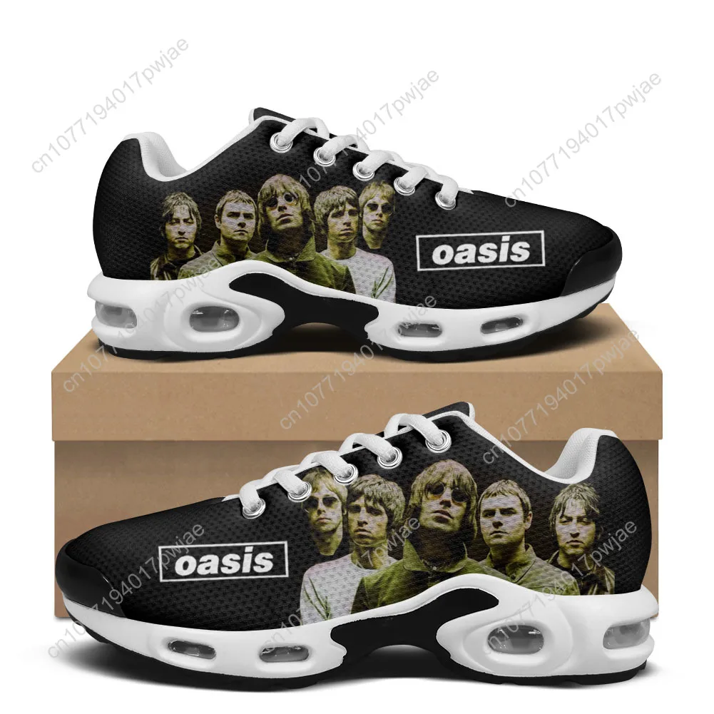 Oasis rock band almofada de ar tênis das mulheres dos homens sapatos esportivos leve caminhadas escalada montanha sapatos personalizados