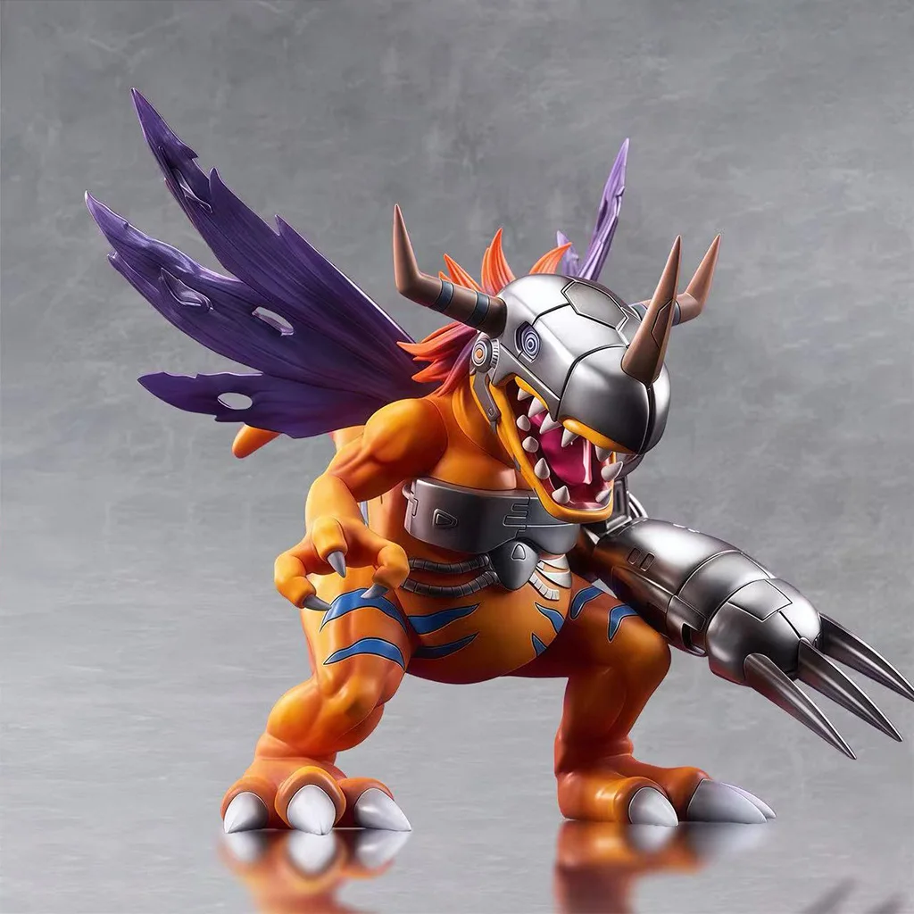 

18cm Anime Digimon Adventure Metal Greymon Figure War Greymon Action Figures Pvc Statue Collection Model Toys Gifts