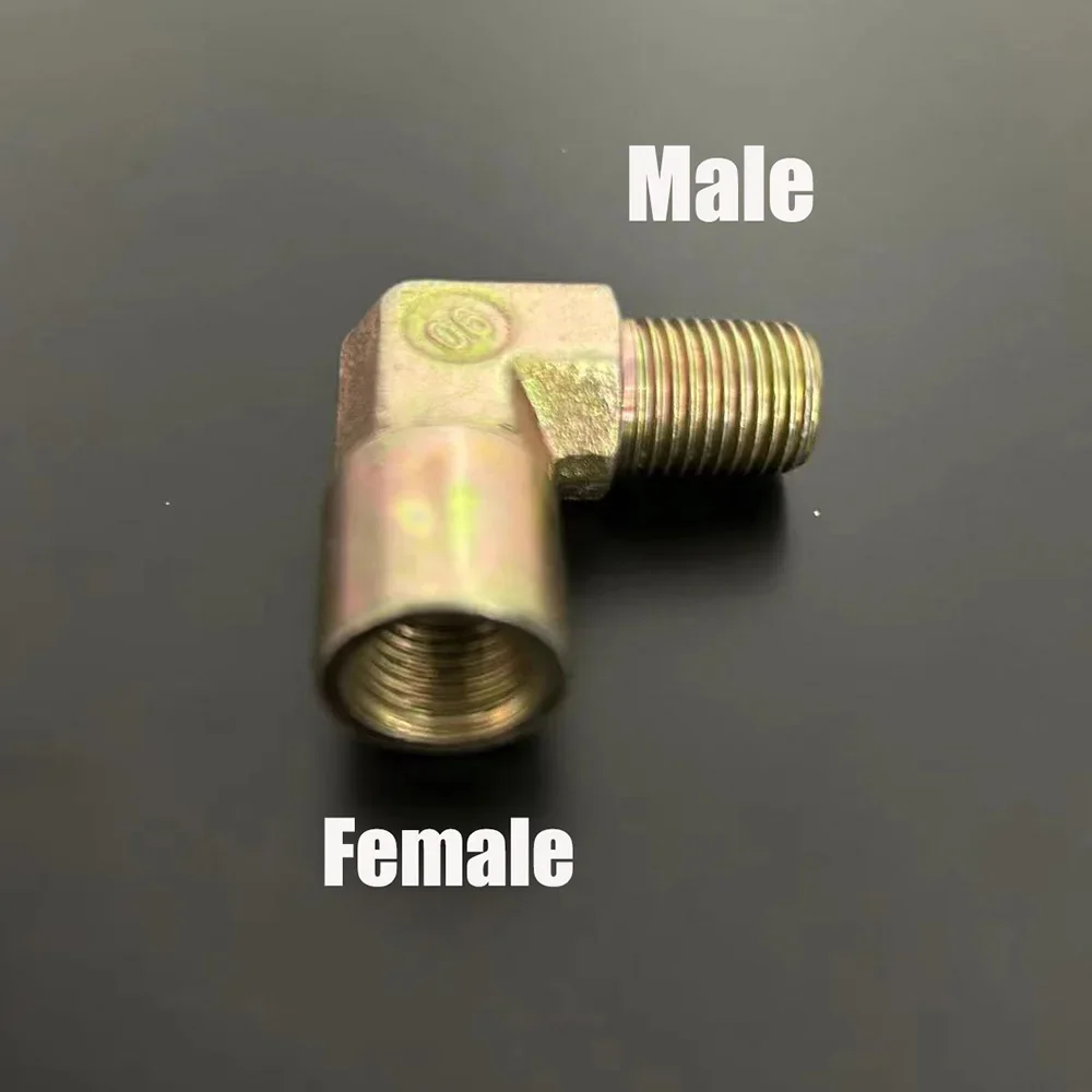 1 szt. Wysokociśnieniowe rurki olejowe hydrauliczne Złączki przejściowe 1/8 "1/4" 3/8 "1/4" 1 "1-1/4" 1-1/2" 2" BSP żeńskie x męskie Threa