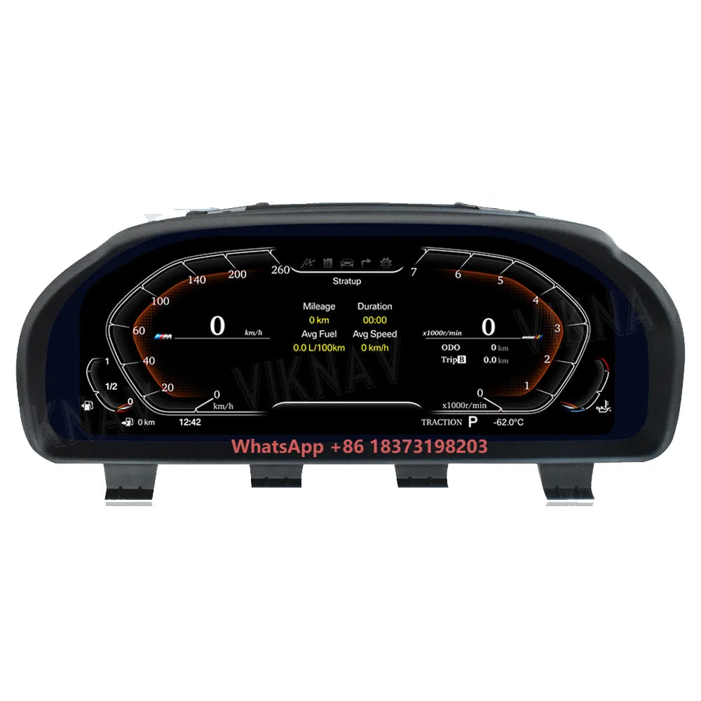 

Digital Dashboard Panel for X3X4X5X6 2010-2019 Digital Dashboard Panel Virtual Instrument Cluster LCD Speedometer Player Car