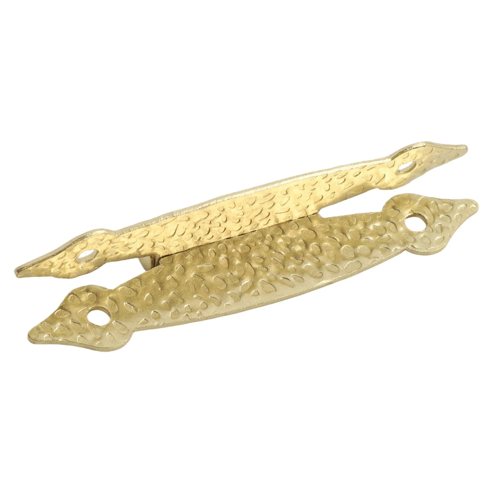 Antique Cast Iron Cabinet Hinges 4 Pack H Shaped for Cabinet Doors Wardrobes and Dressers with Robust and Finish