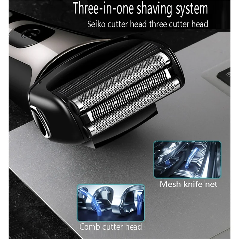 

B69A сабельная бритва с зарядкой через USB, машина для стрижки волос, мужской триммер для бороды