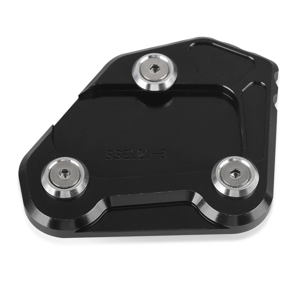 ل BMW F750GS F850GS F 850 GS مغامرة 2022 2023 2024 2025 دراجة نارية مسنده القدم الجانب حامل المكبر تمديد لوحة الوسادة #3