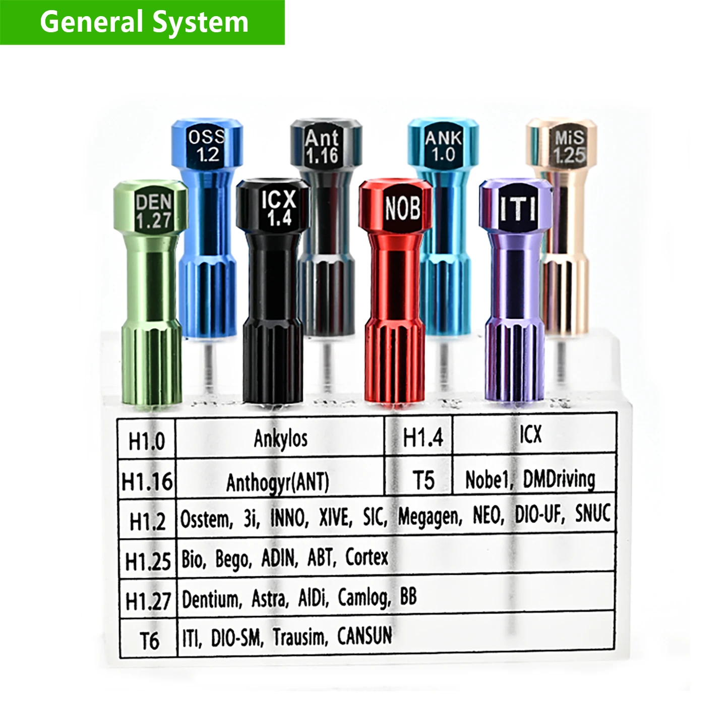 Universal Torque Wrench Set for Osstem Dentist Surgery High Precision Ratchet Handle Tools for Implant Prosthetic Maintenance