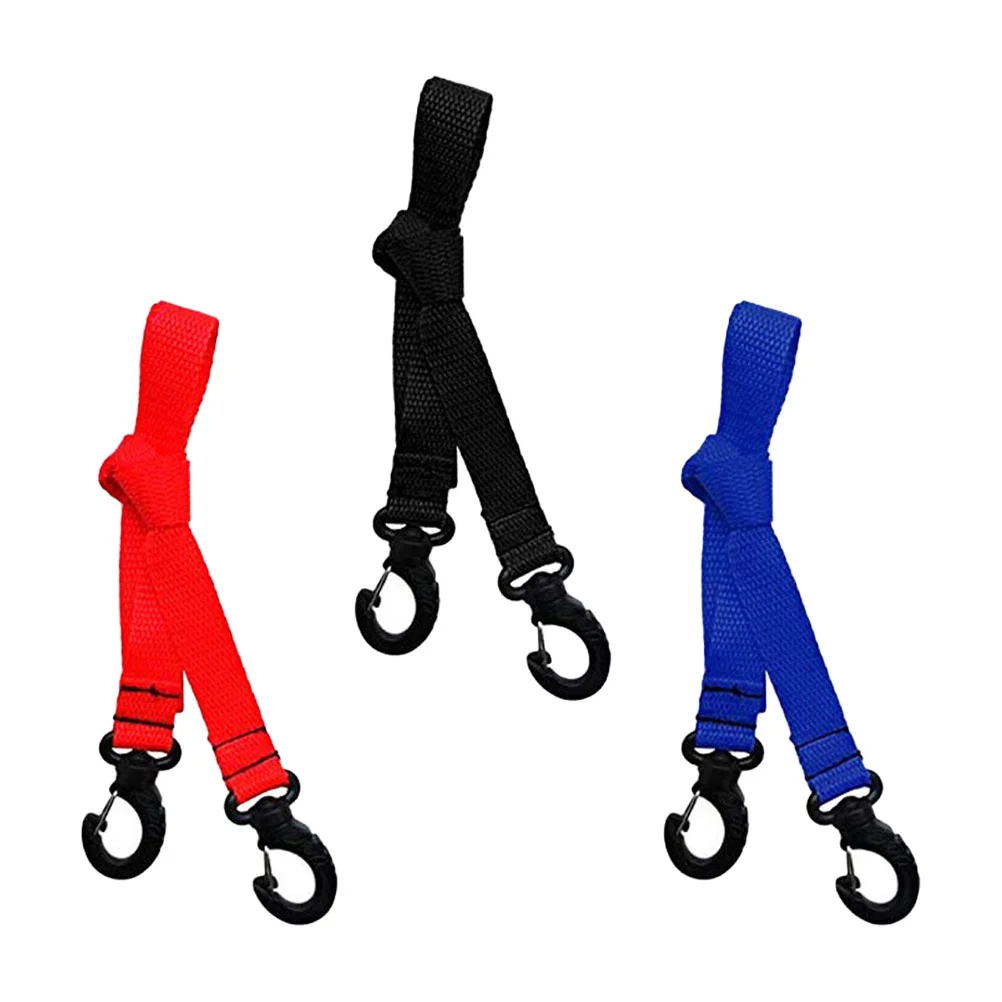 3 Pcs Skis Shoe Bindings Snowboards Skateboard Convenient Strap Skiing Accessories