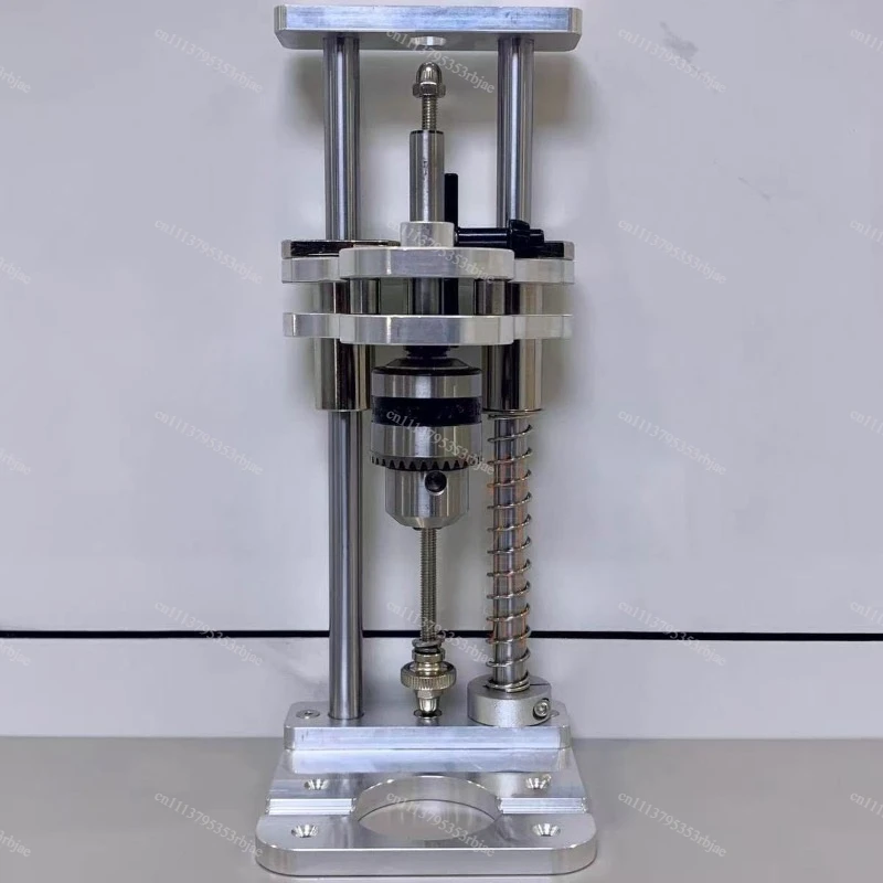 Woodworking Drill Press Stand Home Use Positioning Vertical Drilling Aid Desktop Mini Hand Drill Holder Mini DIY