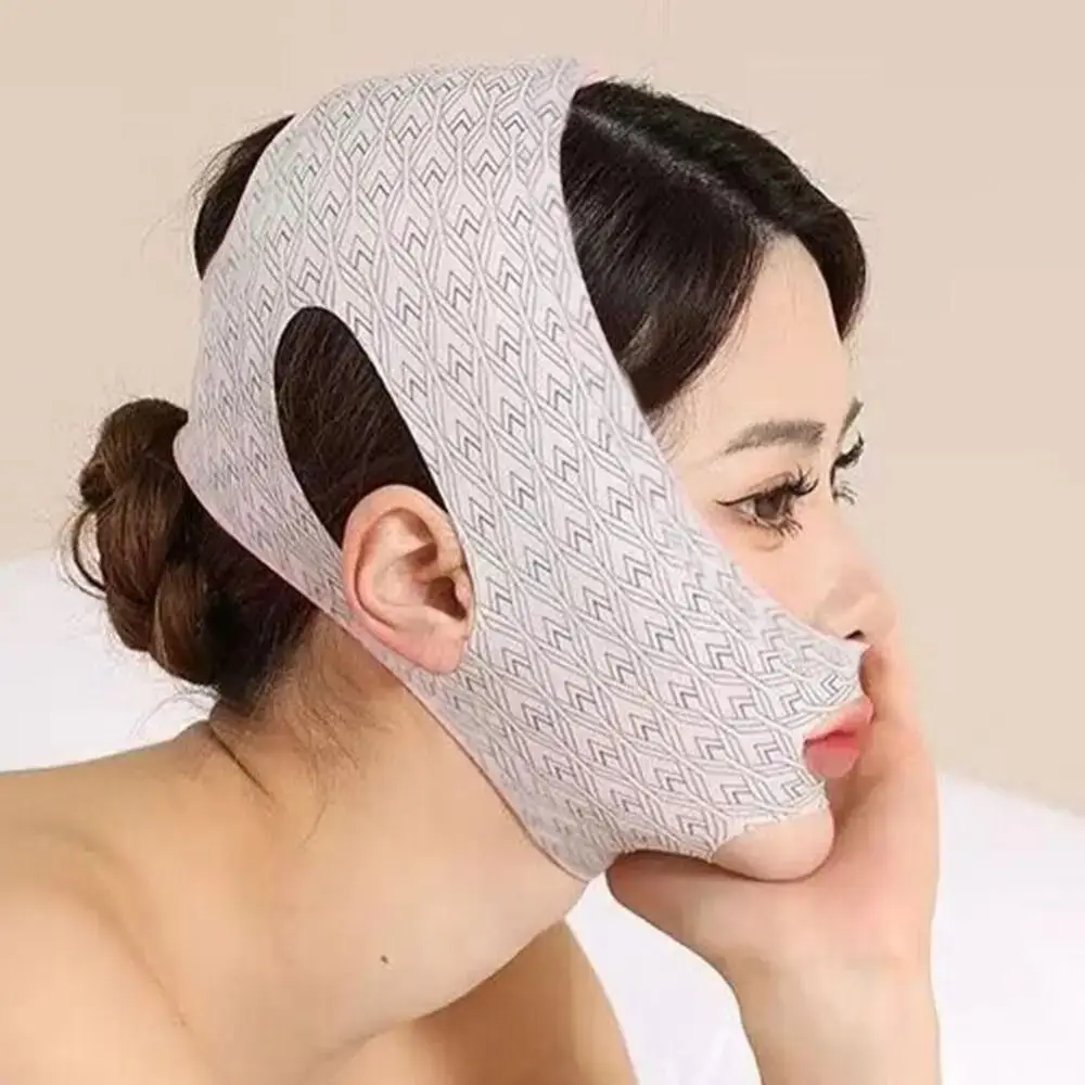 ปรับเข็มขัด Chin Cheek Slimming BANDAGE ต่อต้านริ้วรอย Reusable V Shaper Skin Care เครื่องมือ Facial Slimming Face Lifting STRAP