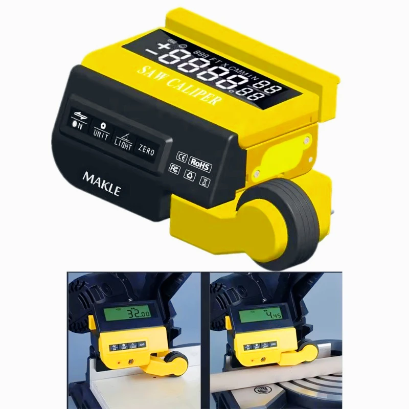 

Rolling gauge cutting machinery high-precision digital distance measuring wheel multifunctional woodworking measuring tool