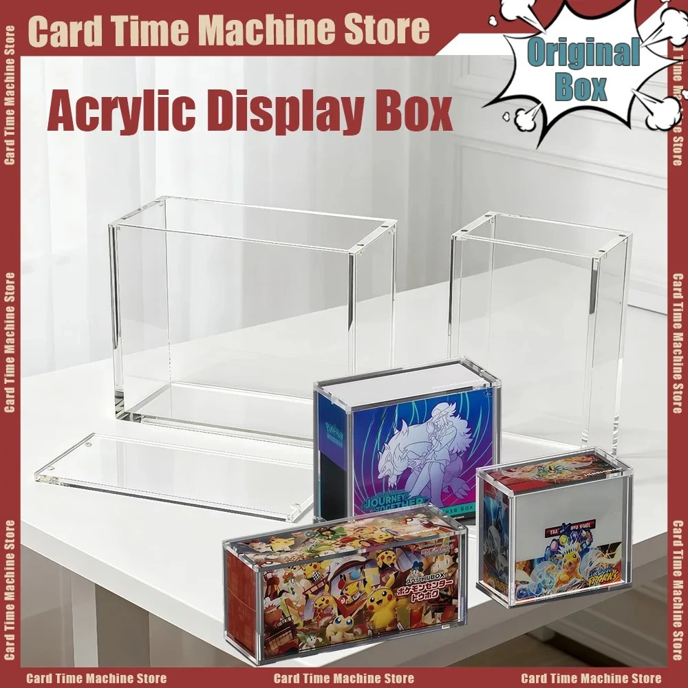 Game Storage Box - Acrylic Display Case for PTCG ETB