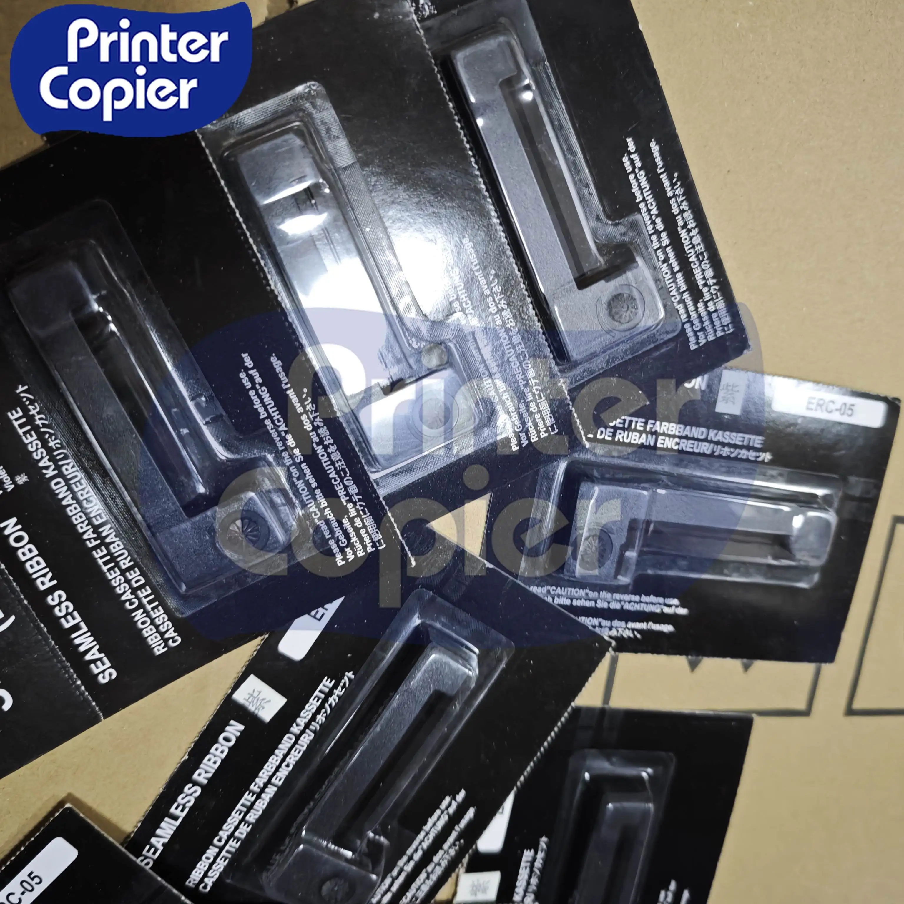 10PCS ERC-05 ERC05 Black Taxi Ribbon Cartridge Tape support for Epson M150 M-150II M1500II M150II EC7000 150II M-150 II