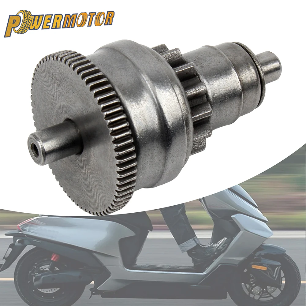 Engrenagem de Embreagem Unidirecional 14T 65T para Motor de Partida Bendix GY6 50 60 80cc 100cc Scooter 4 Tempos