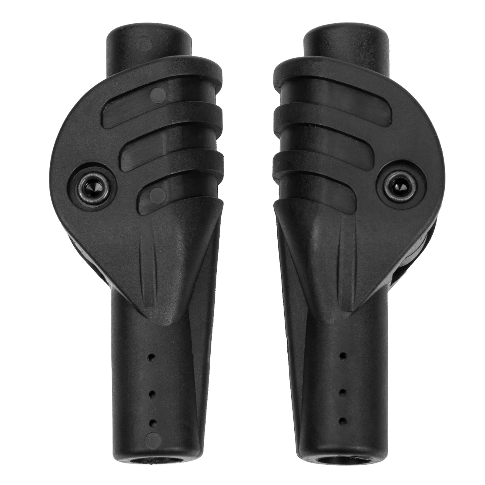 

2 Pcs Outdoor Camping Tent Joints Support Rod DIY Canopy Pole Connectors Accessories Black Building