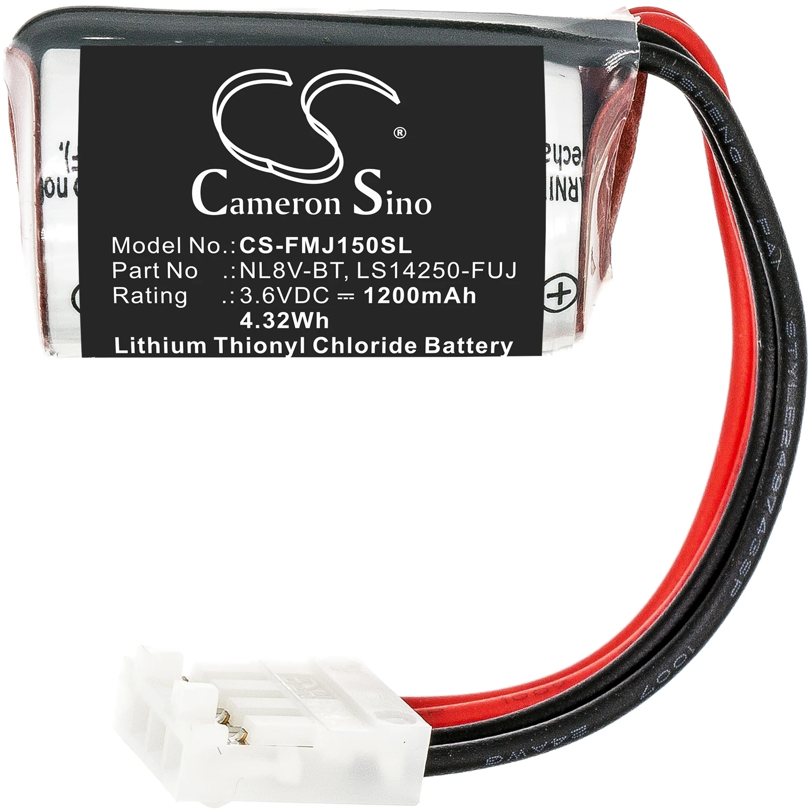 Cameron Sino 1200mAh Battery For Fuji Electric Micrex-F55  Micrex-F70 Micrex-F140S Micrex-F150S Micrex-F60  LS14250-FUJ  NL8V-BT