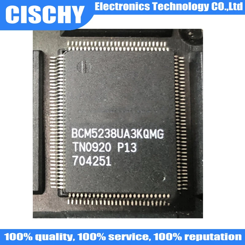 10pcs/lot BCM5238 BCM5238UA3KQMG QFP BCM5238UA3KQM QFP100 In Stock