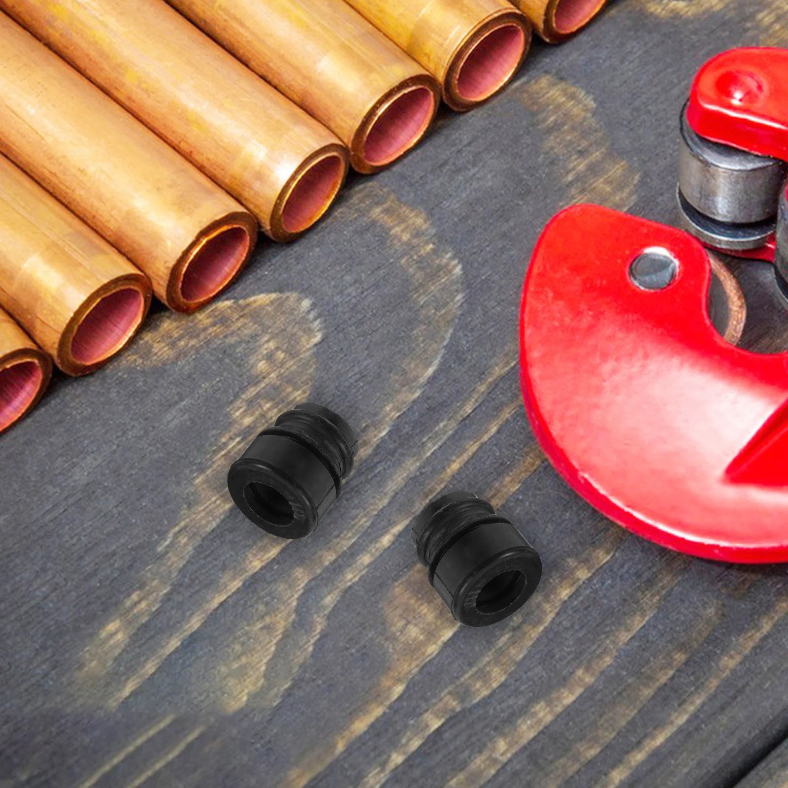 10개입 체인톱 충격 흡수 고무 쿠션 블록 교체용 원형 완충 패드 방진 마운트