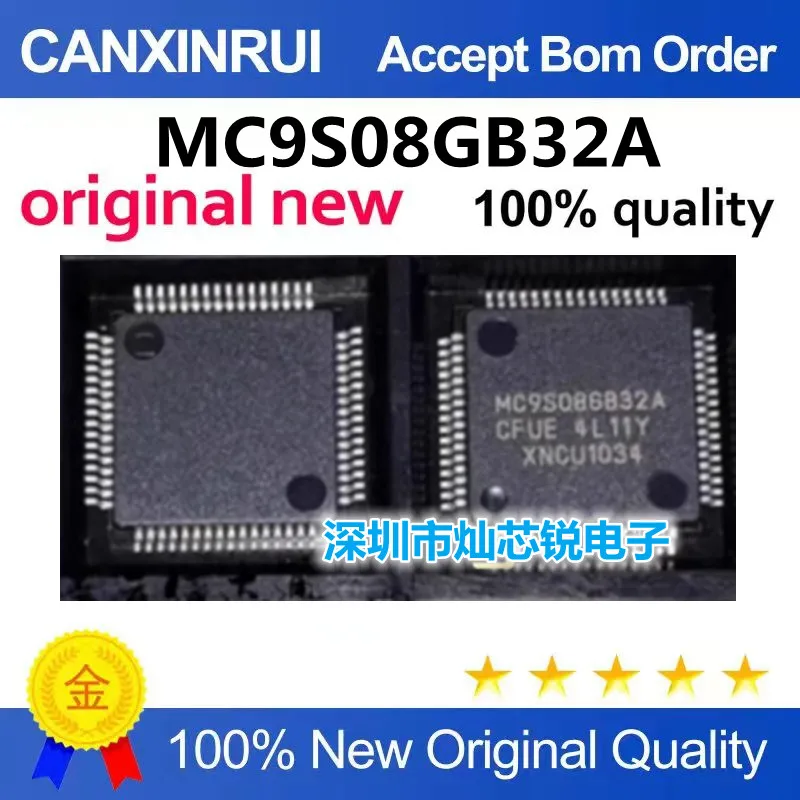 MC9S08GB32A MC9S08GB32ACFUE LQFP-64 paquet nouveau original B