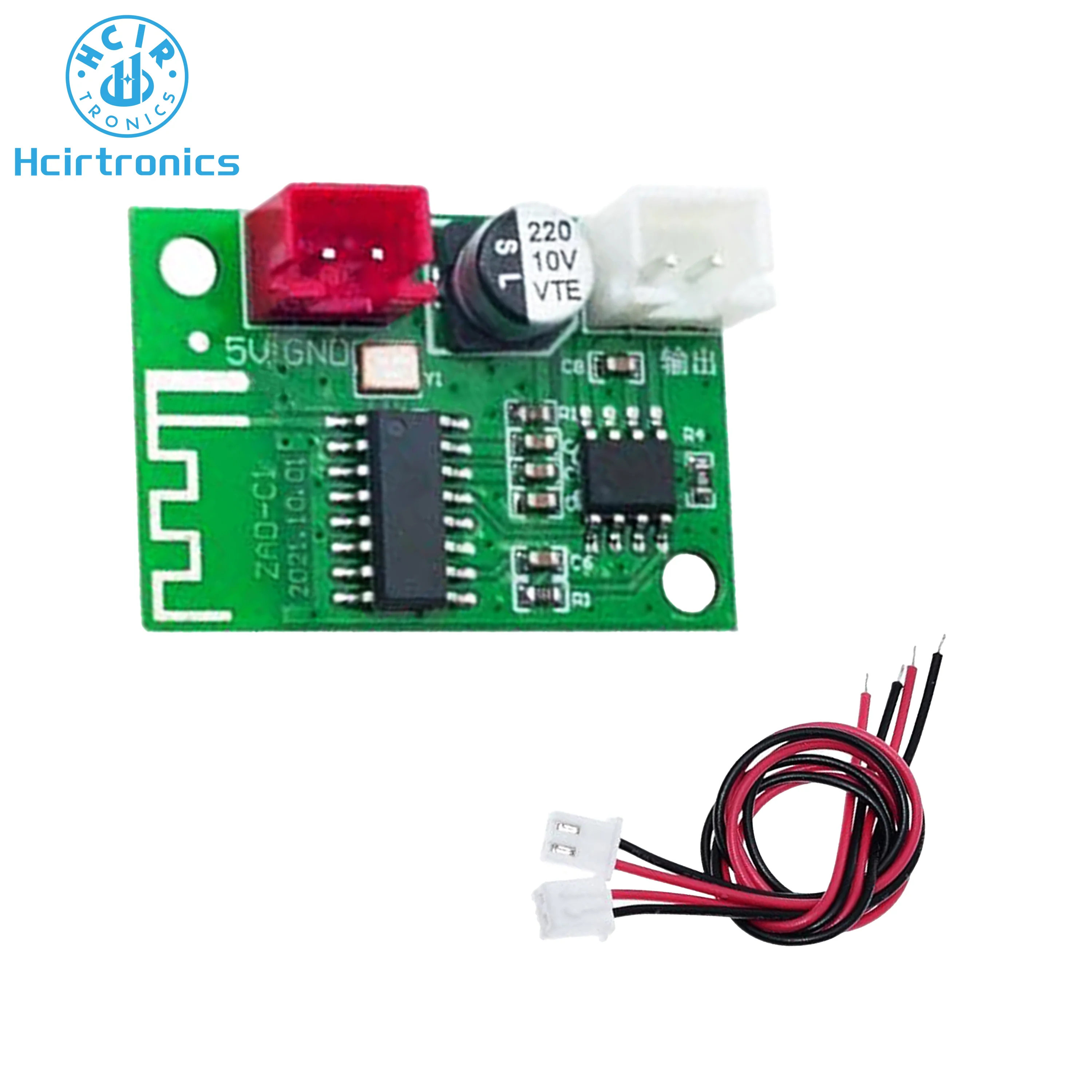 5V Bluetooth Amplifier Module ZAD-C1 5W Mono Class D Wireless Lossless Music Player Digital Power Amplifier Finished Board