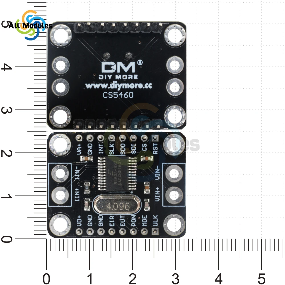 CS5460A Converte Single Phase Bi-directional Power Energy Metering Module Chip With AC / DC System Board Module