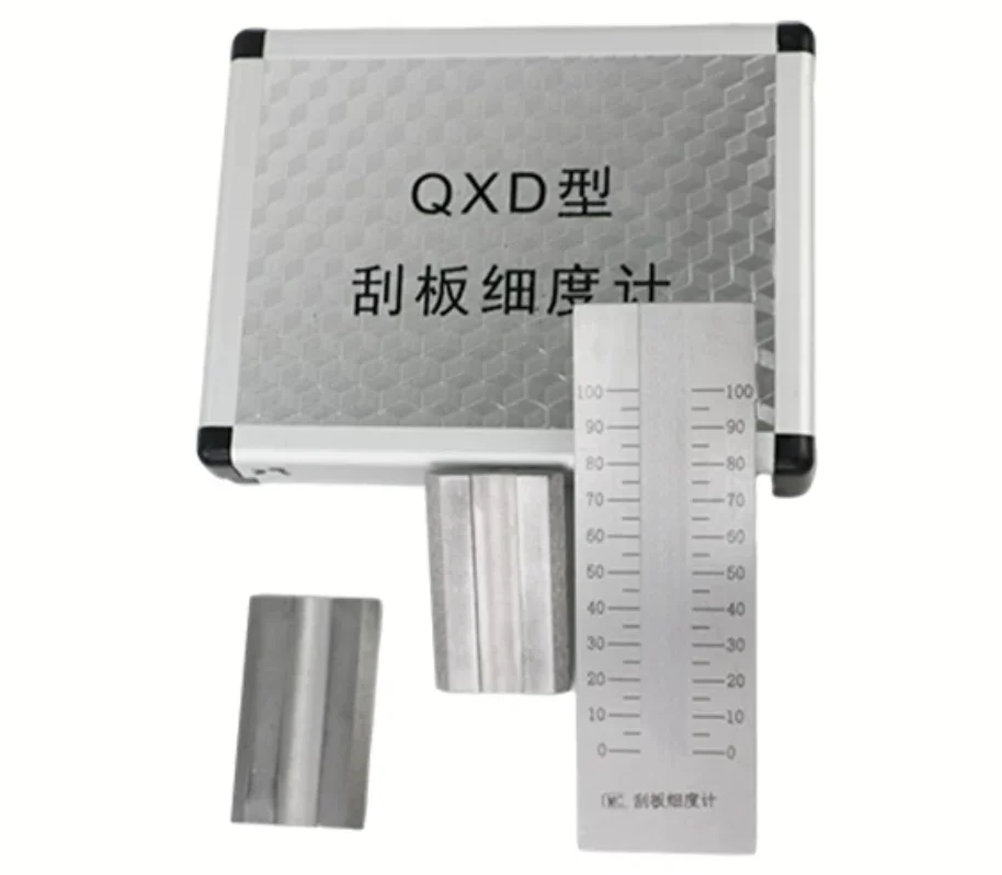 Single Groove Grindometer Fineness Meter for Paint Ink Pigment Coating Dispersion Test 0-25 0-150μm QXD