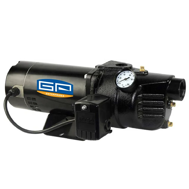 

Superior Performance Self Priming Cart Iron Shallow Well Jet Pump With Prewired Pressure Switch